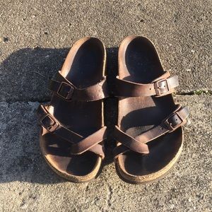 Dark Brown Birkenstock’s